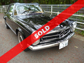 1969 Mercedes-Benz 280SL（逗子）