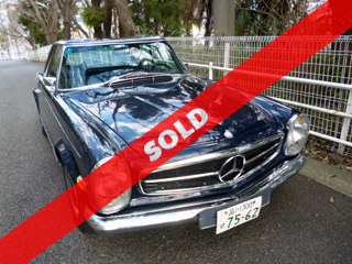 1968 Mercedes-Benz 280SL（目白）