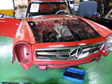 280SL レストレーション その２ 08/09